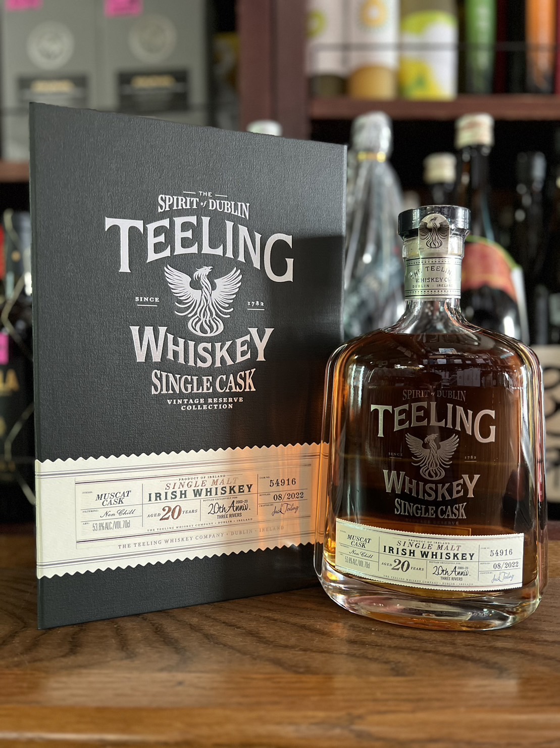 TEELING WHISKEY-ティーリングウィスキーシングルカスク 22年